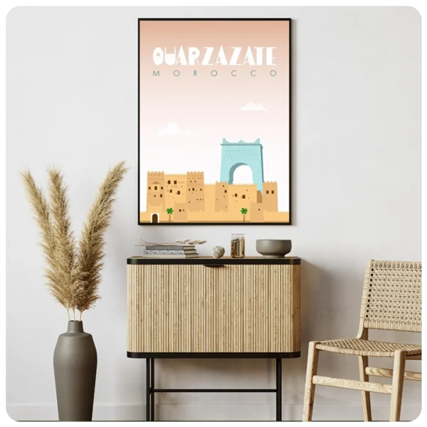 Ouarzazate With This Elegant Wall Canvas Print