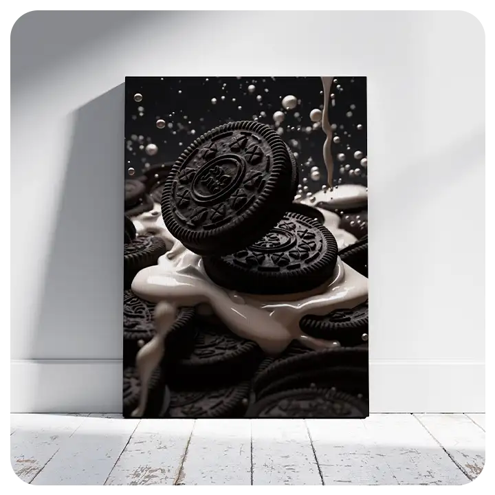 Cookies & Cream Delight Wall Art