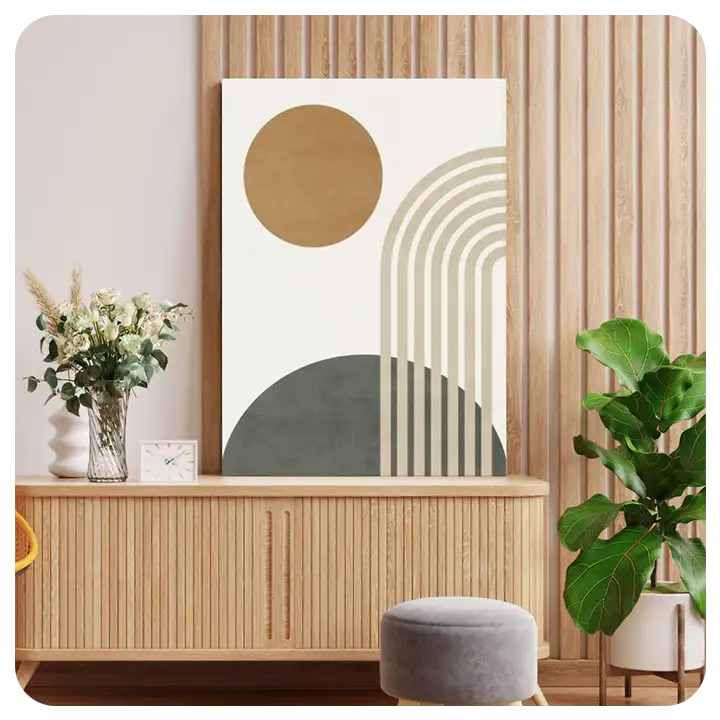 the Beauty of Abstract Art – Elevate Your Space with Minimalist Elegance