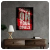 Focus On Your Goals - Motivational Canvas Print