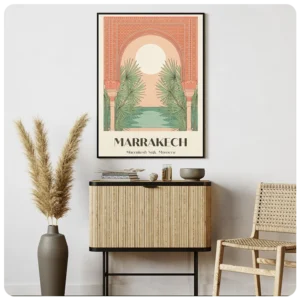 Marrakech Arched Beauty - Moroccan Wall Art