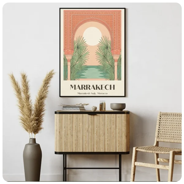 Marrakech Arched Beauty - Moroccan Wall Art