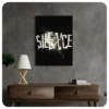 Quiet Power: "Silence" Wall Art