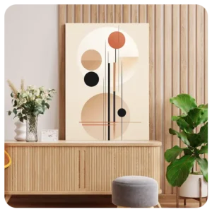 Geometric Abstract Canvas Art – Modern Design