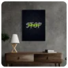 Never Stop - Motivational Wall Canvas Art Print